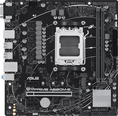 Picture of ASUS PRIME A620M-E-CSM AMD A620 Socket AM5 micro ATX