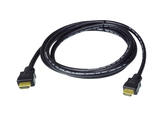 Изображение Aten High Speed HDMI Cable with Ethernet True 4K ( 4096X2160 @ 60Hz); 1 m HDMI Cable with Ethernet