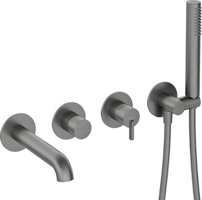 Attēls no Bateria wannowa Deante Bateria wannowa 4-otworowa podtynkowa