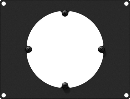 Attēls no Caymon CASY304/B Zalepka z otworem na panel nacienny o szerokoci 3 moduów