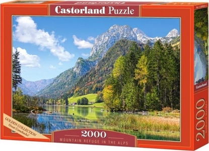 Attēls no Castorland Puzzle 2000 Mountain Refuge in the Alps CASTOR