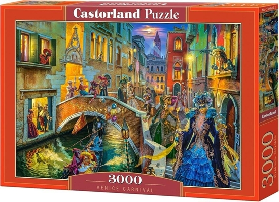 Picture of Castorland Puzzle 3000 Venice Carnival CASTOR