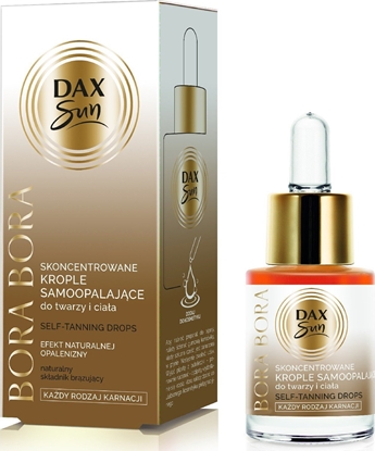 Attēls no DAX_Sun Bora Bora skoncentrowane krople samoopalajce do twarzy i ciaa 15ml