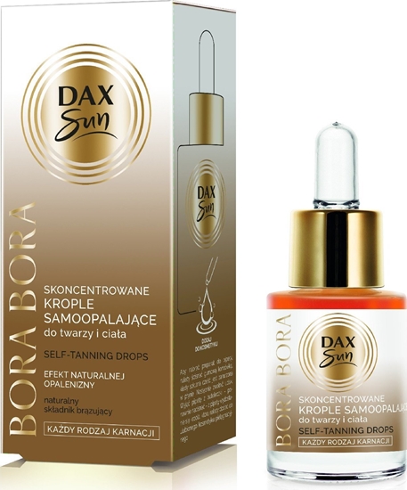Picture of DAX_Sun Bora Bora skoncentrowane krople samoopalajce do twarzy i ciaa 15ml