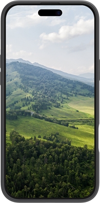 Attēls no dbramante dbramante1928 Greenland Pro - Tylny pokrowiec na telefon - kompatybilny z MagSafe - tworzywo sztuczne - Night Black - do Apple iPhone 15