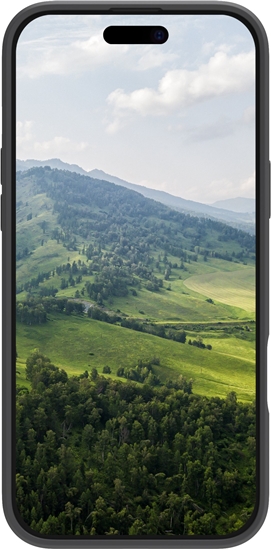 Изображение dbramante1928 Greenland Pro - Hintere Abdeckung fur Mobiltelefon - kompatibel mit MagSafe - Kunststoff - Night Black - fur Apple iPhone 15