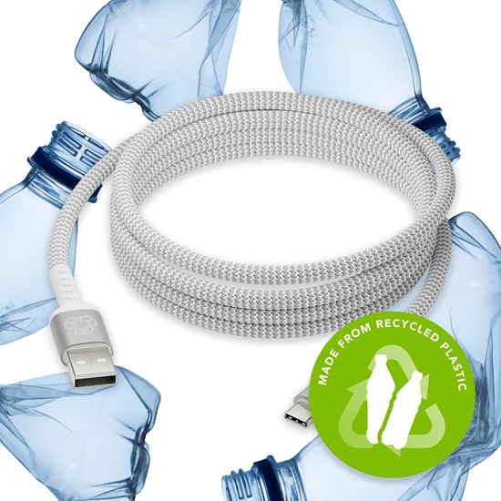 Изображение Kabel USB dbramante USB-A - USB-C 2.5 m Biay (CB25ACGR7118)