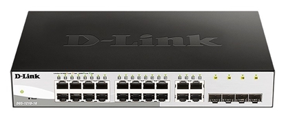 Изображение D-Link DGS-1210-16 Vadīts L2 Gigabit Ethernet (10/100/1000) Melns