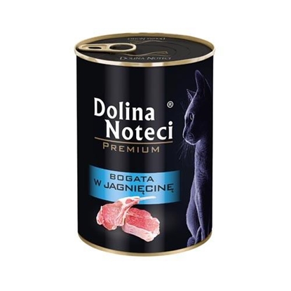 Attēls no Dolina Noteci Premium rich in lamb - wet cat food - 400g