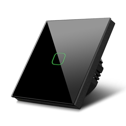 Attēls no Dotykowy włącznik światła pojedynczy schodowo-krzyżowy MCE713B Czarny