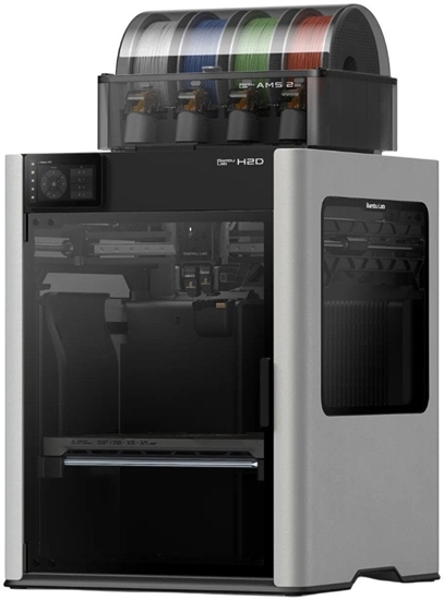 Изображение Drukarka 3D - Bambu Lab H2D AMS Combo}