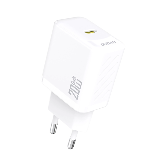 Picture of Dudao A26 PD20W GaN USB-C Charger - White