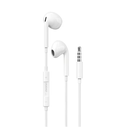 Picture of Dudao Dudao in-ear headphones with 3.5mm minijack connector white (X14PRO)