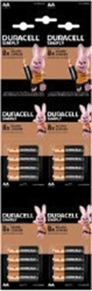 Attēls no Duracell Bateria DURACELL Basic AA/LR06 4x4