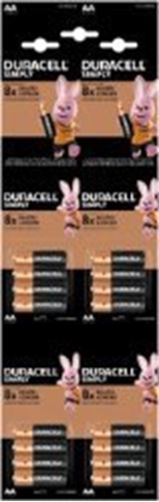 Изображение Duracell Bateria DURACELL Basic AA/LR06 4x4
