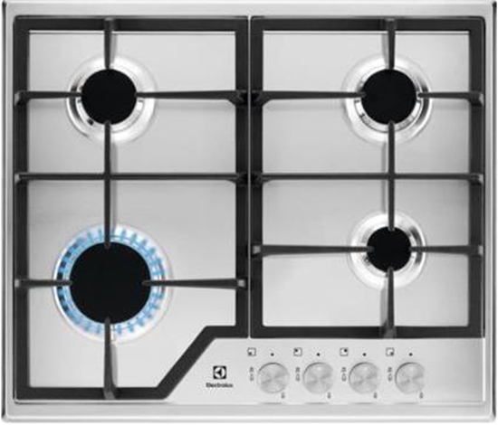 Picture of Electrolux EGS6426SX Stainless steel Built-in Gas 4 zone(s)