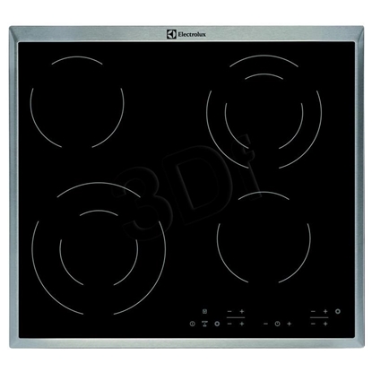 Attēls no Electrolux EHF6342XOK hob Black built-in Ceramic 4 zone(s)