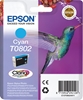 Picture of Epson ink cartridge cyan T 080                     T 0802