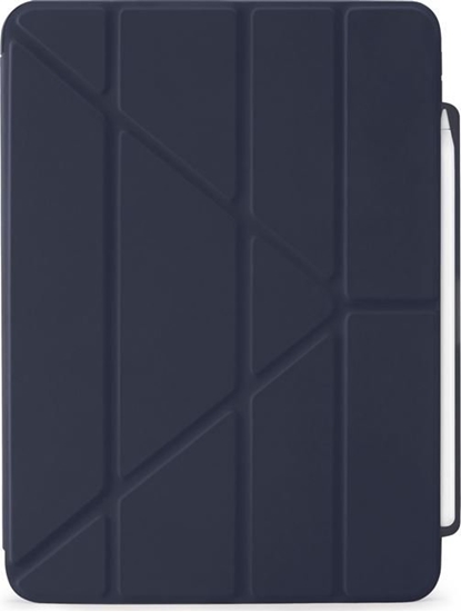 Picture of Etui na tablet Pipetto Pipetto Origami No3 Pencil Case, dark blue - iPad Air 11 (2024) / iPad Air 10.9 (2022/2020)