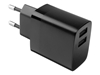 Picture of Fixed | Dual USB Travel Charger 17W | FIXC17N-2U-BK