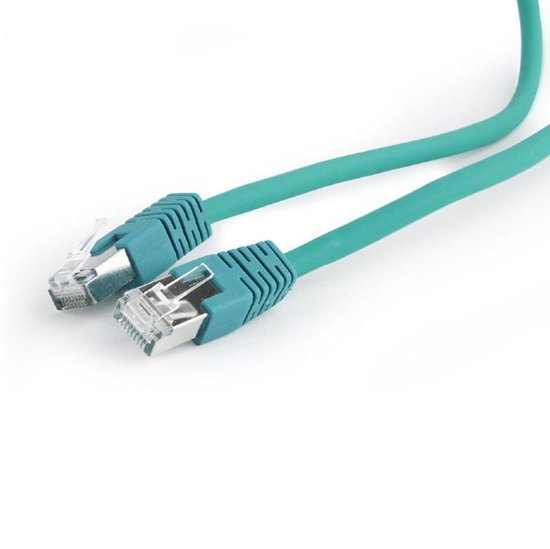 Изображение Gembird RJ-45/RJ-45, kat.6A, S/FTP, zielony, 2m (PP6A-LSZHCU-G-2M)