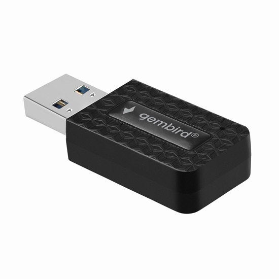 Изображение Gembird WNP-UA1300-03 Compact dual-band AC1300 USB Wi-Fi adapter