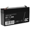 Attēls no Green Cell AGM13 UPS battery Sealed Lead Acid (VRLA) 6 V 1.3 Ah