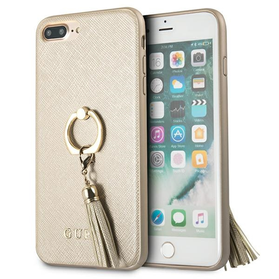 Picture of Guess GUHCI8LRSSABE iPhone 7|8 Plus beige|beżowy h
