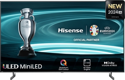 Изображение Hisense Mini LED Smart TV | 55U6NQ | 55" | Smart TV | VIDAA OS | UHD | Black