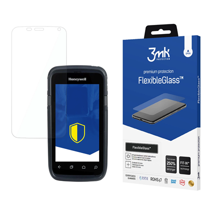 Picture of Hybrid glass 3mk FlexibleGlass on Honeywell CT60