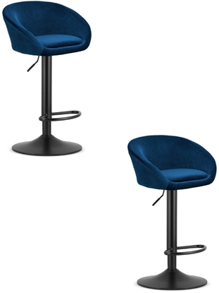 Picture of Hoker EAST - aksamit granatowy / baza czarna x 2