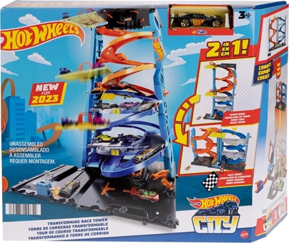Picture of Hot Wheels City Wycigowa wiea z transformacj (KHX43)