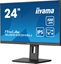 Изображение iiyama ProLite computer monitor 60.5 cm (23.8") 1920 x 1080 pixels Full HD LED Black