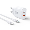 Picture of Joyroom EU Joyroom JR-TCF05 20W USB-A USB-C charger Black
