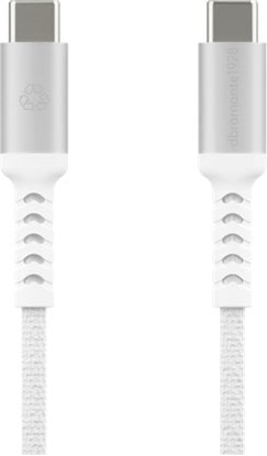 Attēls no Kabel USB dbramante USB-C - USB-C 2.5 m Biay (CB25CCGR7120)