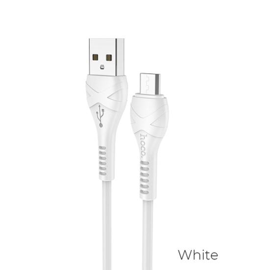 Picture of Kabel USB Hoco USB-A - microUSB Biay (X37MICRO1MWH)