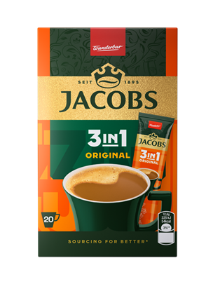 Attēls no Kafijas dzēriens Jacobs 3in1, 252g (20x12.6g)