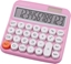 Изображение Kalkulator Genie GENIE Tischrechner 612P pink
