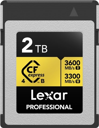 Attēls no Karta Lexar Professional Gold CFexpress 2 TB  (LCXEXP4002T-RNENG)