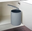 Picture of Kosz na mieci Wesco Kosz na mieci otwierany razem z drzwiczkami RONDO 13l szary Wesco