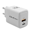 Attēls no Ładowarka sieciowa 35W GaN | 5-20V | 1.5-3A | 1xUSB-C PD | 1xUSB QC 3.0 | Biała 