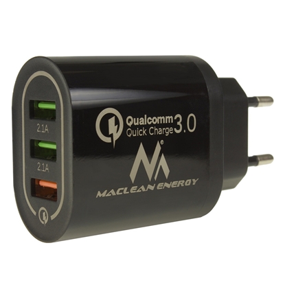 Изображение Ładowarka sieciowa QC 3xUSB MCE479B 