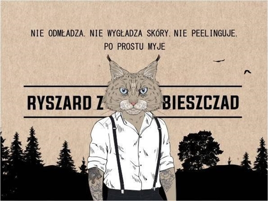 Picture of LaQ LaQ Ry Mydo w kostce dla facetów "Ryszard z Bieszczad" 85g