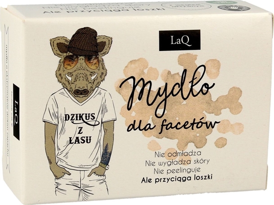 Picture of LaQ Mydo w kostce dla facetów Dzikus z Lasu 85ml