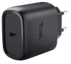 Изображение Lādētājs Trust Maxo 45W Black USB-C + 2m USB-C Cable Black