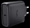 Изображение Lādētājs Trust Maxo 65W Black USB-C + 2m USB-C Cable Black