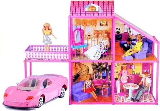 Picture of Lean Sport Rozkadana Willa Dla Lalek 76cm, Auto, Akcesoria (3383)