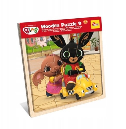 Picture of LISCIANI BING DREWNIANE PUZZLE (9 EL.) W DISPLAYU