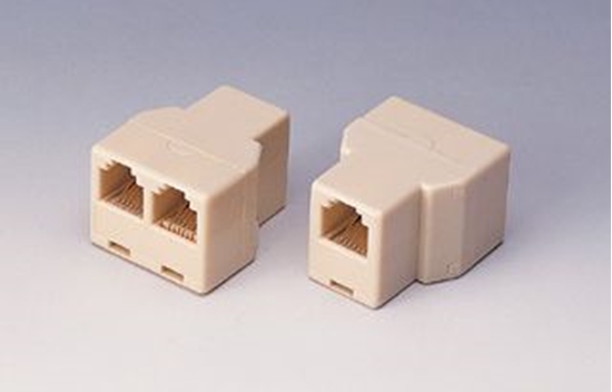 Picture of Lynx CS Adapter RJ12 - 1xF6p6c/2xF6p6c (TA2106)