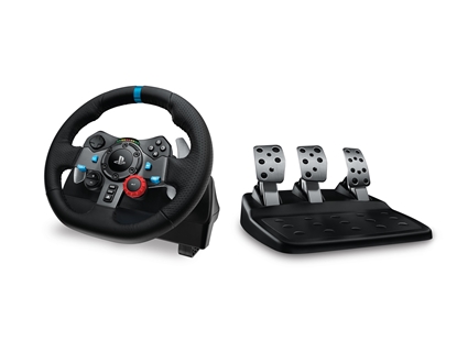 Picture of Logitech G29 Steering wheel + Pedals PC,PlayStation 4,Playstation 3 Black